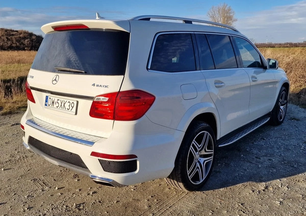 Mercedes-Benz GL cena 159900 przebieg: 167000, rok produkcji 2013 z Wrocław małe 781